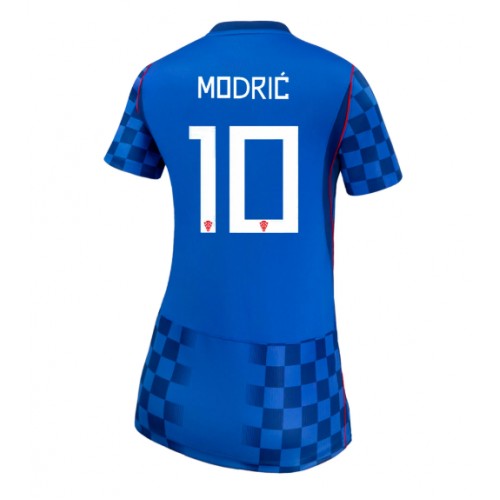 Kroatia Luka Modric #10 Vieraspaita Naisten MM-kisat 2026 Lyhythihainen